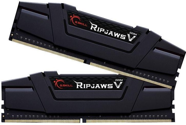G.Skill RipJaws V schwarz DIMM Kit 16GB(2x8GB), DDR4-3200, CL16-18-18-38