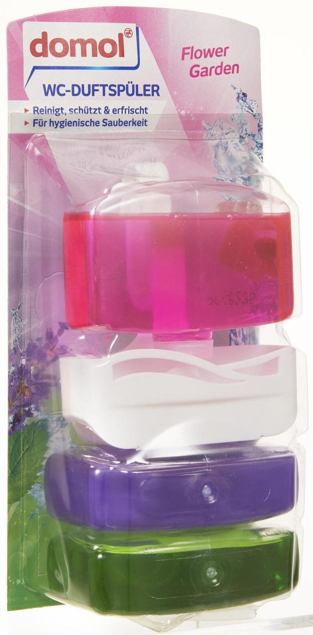Thumbnail - domol WC-Duftspüler Flower Garden 3x 55,0 ml