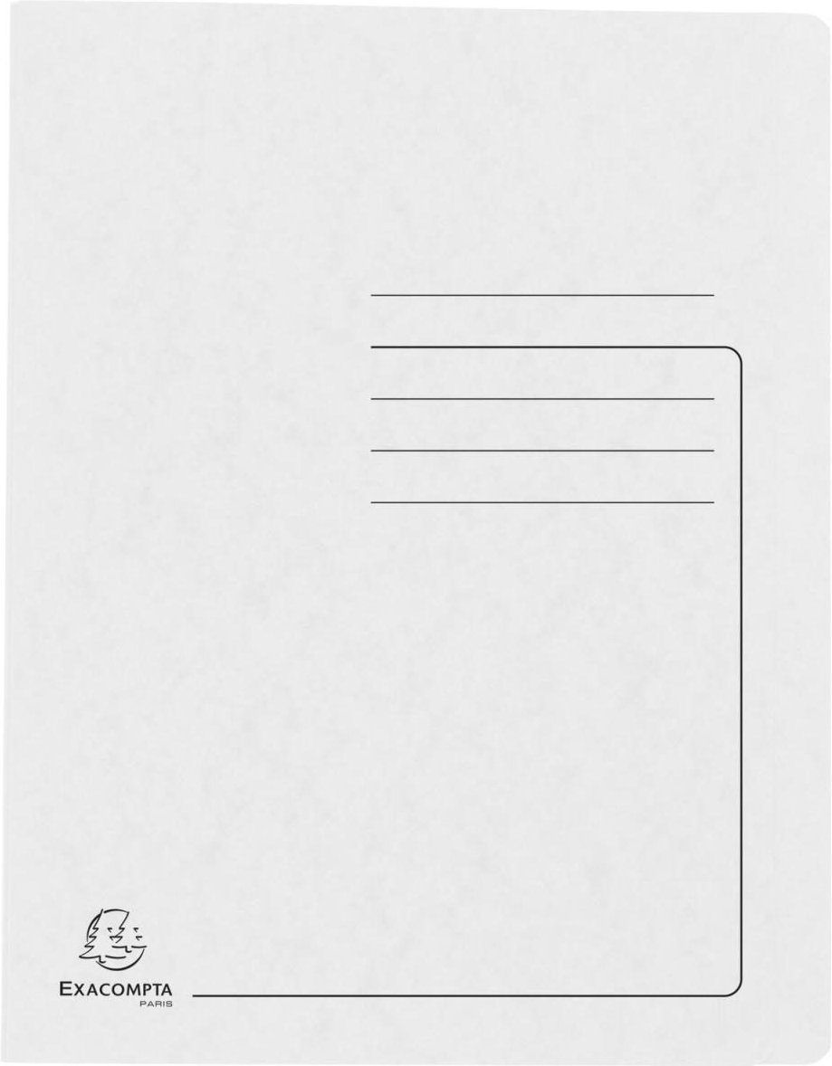 Thumbnail - Exacompta Schnellhefter DIN A4 Colorspankarton weiß