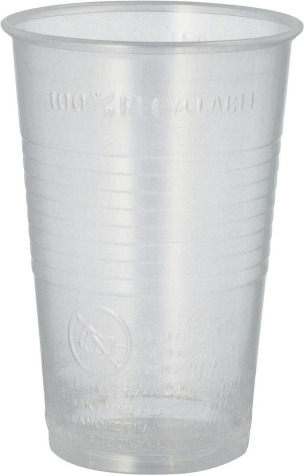 Thumbnail - STARPAK Einweg-Trinkbecher 7.8 cm 0,3 l transparent