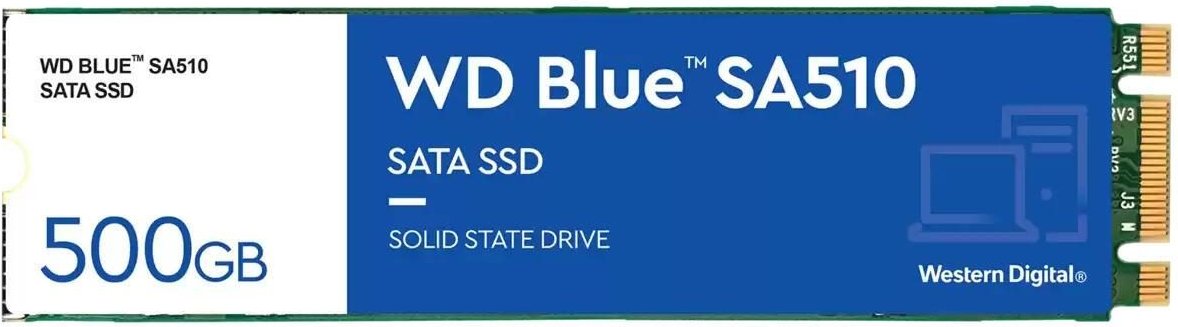 WD Blue SA510 M.2 SSD 500 GB