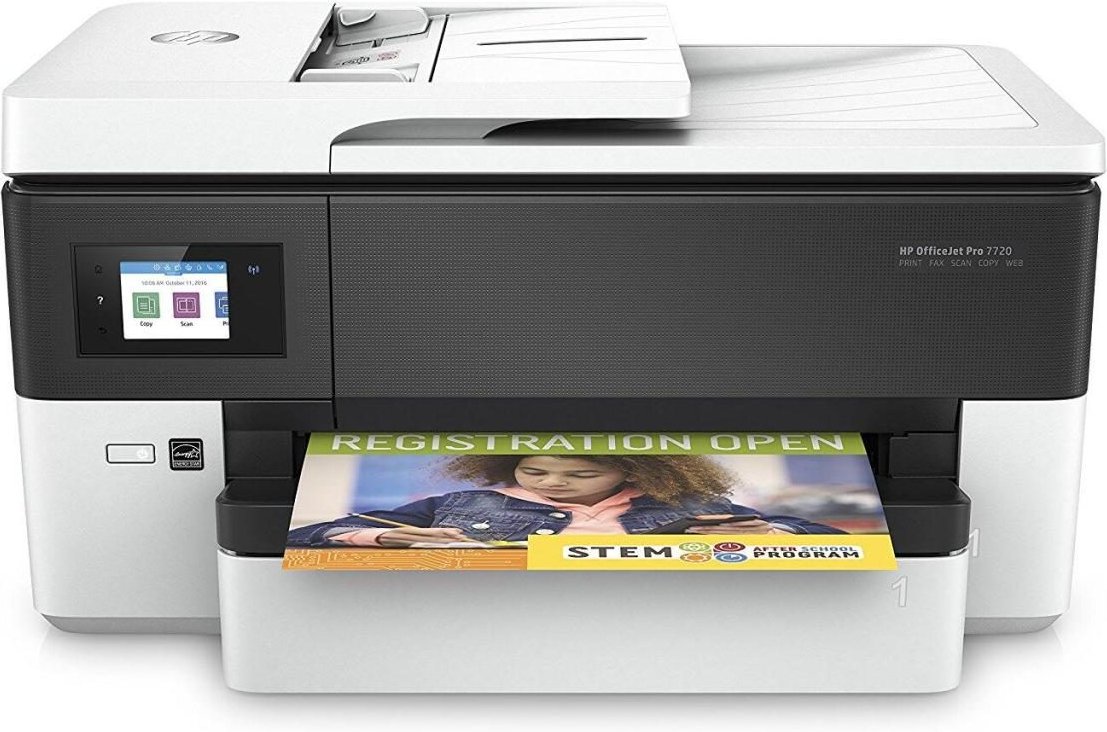 Jetzt 3 Jahre Garantie nach Registrierung GRATIS HP OfficeJet Pro 7720 Tintenstrahl-Multifunktionsgerät