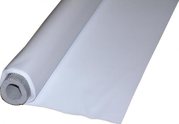 WS S Tuch Aufpro mattweiß Rollenware lfd. Meter 240cm Breite