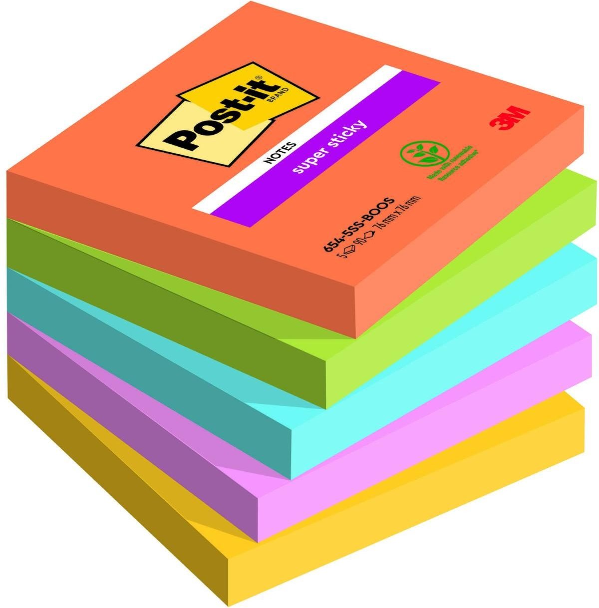 Post-it® Boost Haftnotizen 7,6 x 7,6 cm