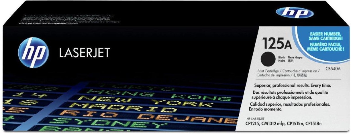 HP Original 125A Toner schwarz 2.200 Seiten (CB540A)