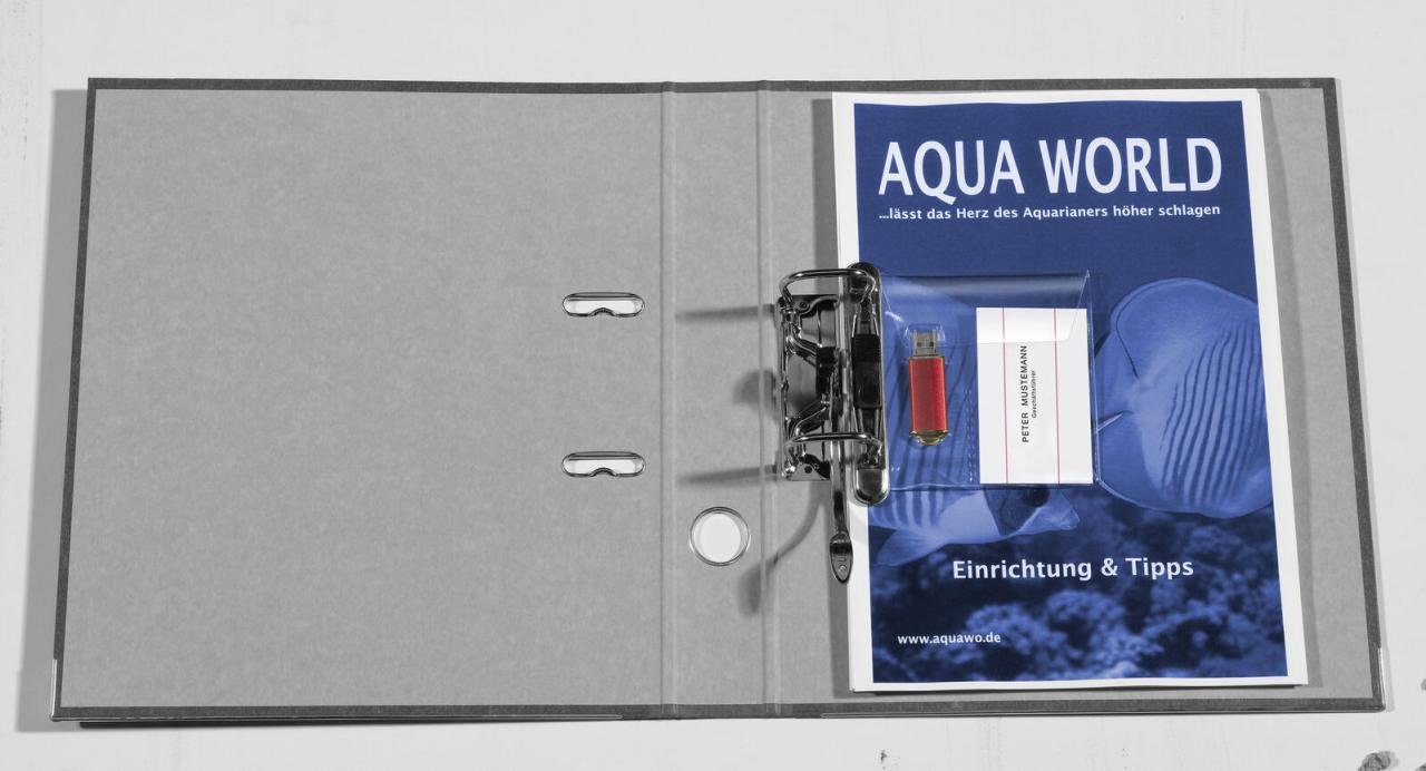 VELOFLEX USB-Stick-Hüllen abheftbar