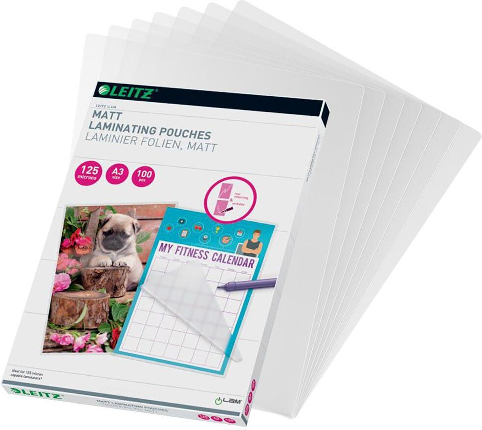 Thumbnail - LEITZ Laminierfolien matt 125 mikron A3