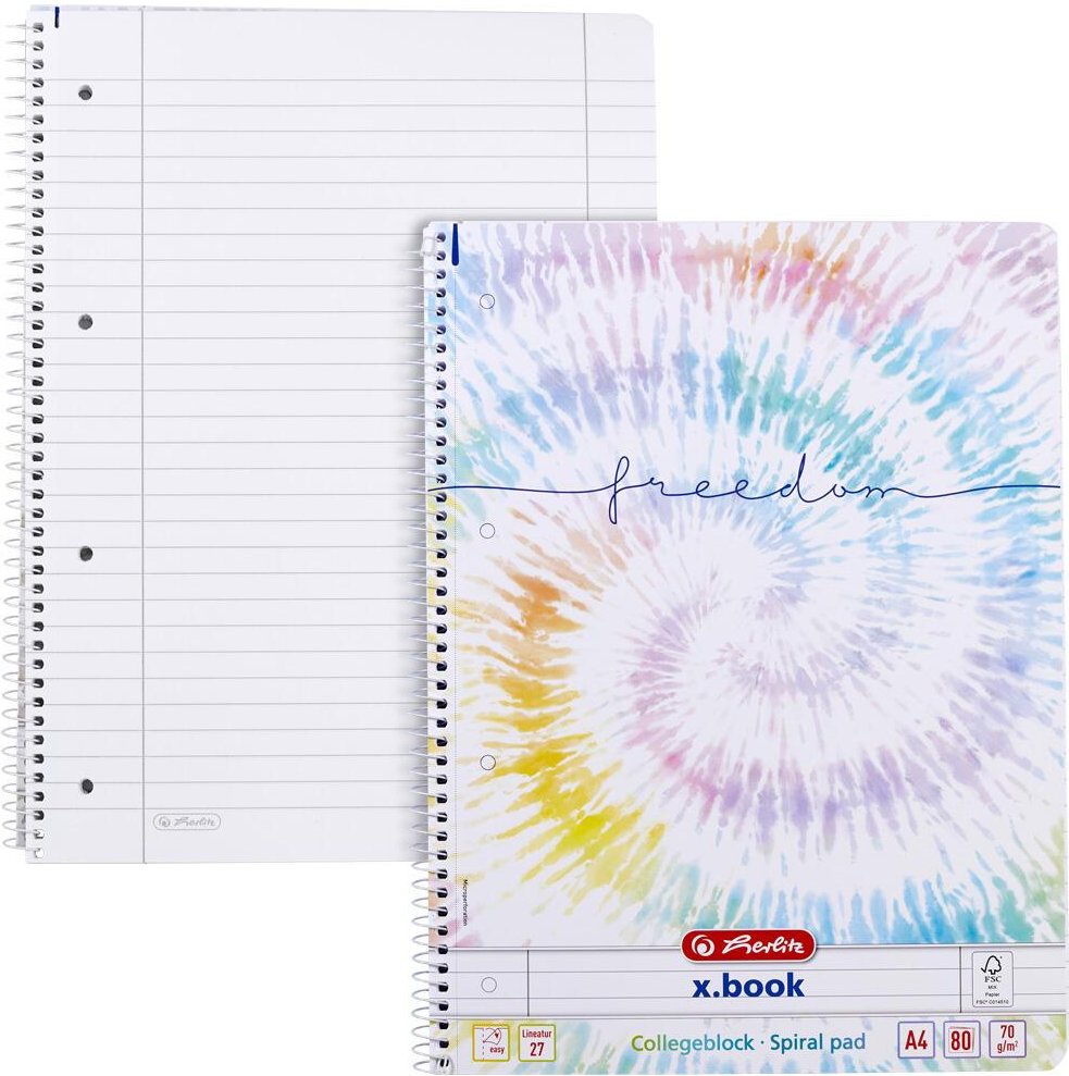 herlitz Collegeblock DIN A4 liniert