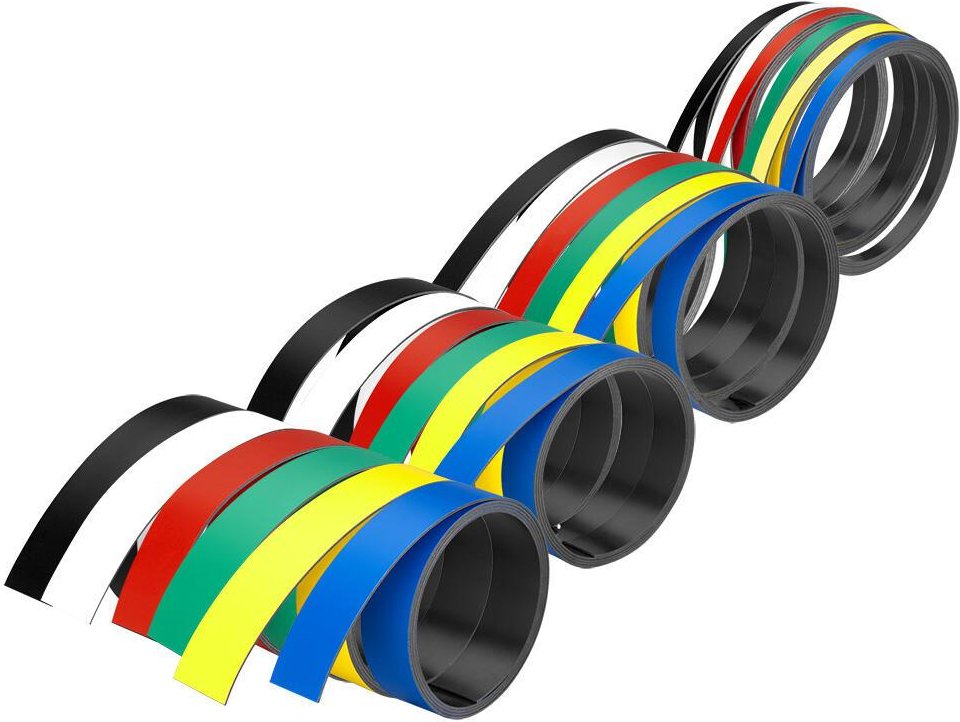 FRANKEN Magnetband 0,5 x 100,0 cm gelb
