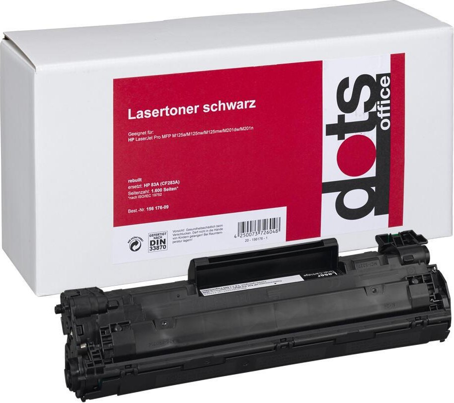 dots Toner kompatibel zu HP 83A (CF283A) schwarz