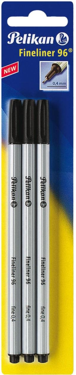 Pelikan 96 Fineliner 0.4 mm Schwarz