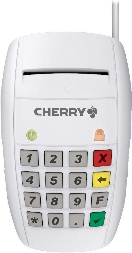 CHERRY Smart Terminal ST-2100 Kartenlesegerät, weiß