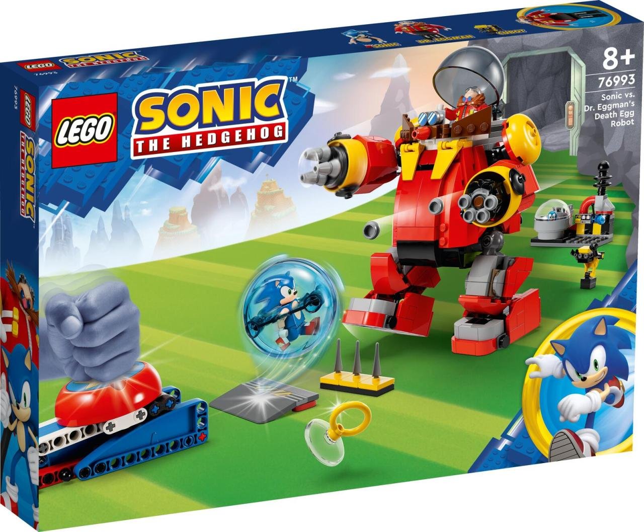LEGO® Sonic 76993 Sonic vs. Dr. Eggmans Death Egg Robot