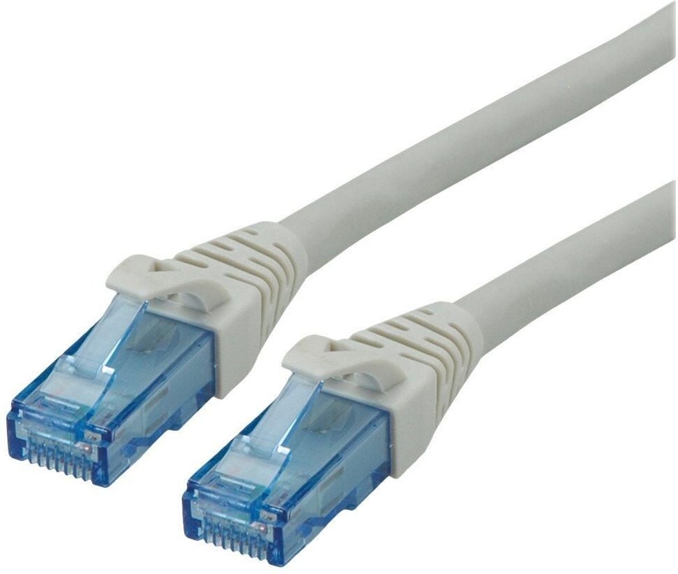Roline Patch-Kabel RJ-45 (M) zu RJ-45 (M) 5 m UTP CAT 6a grau (21.15.2705)