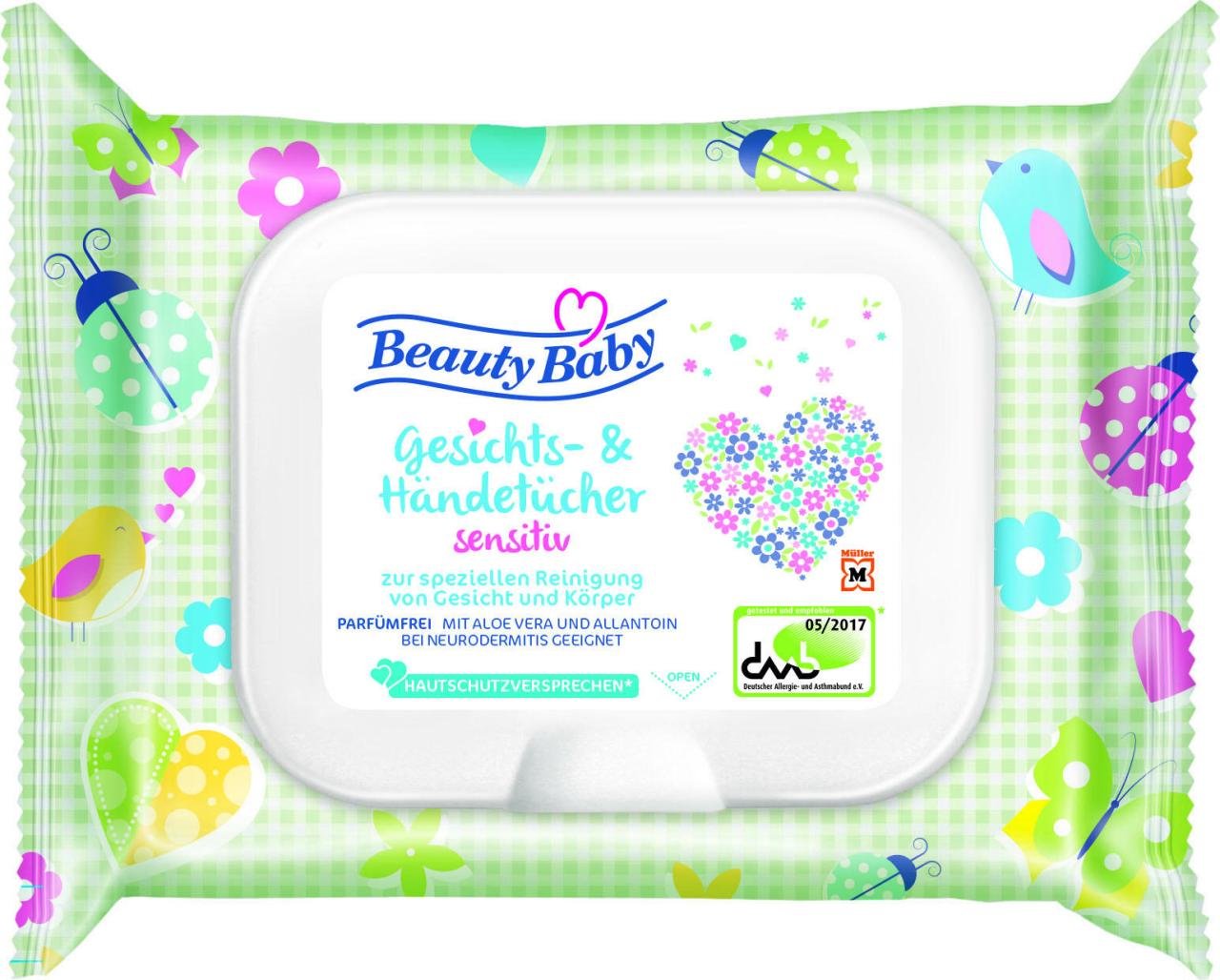 Beauty Baby Feuchttücher sensitiv 1-lagig