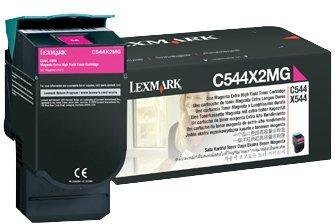 X548de/dte Lexmark Original Toner Standard Variante - C/X544 magenta 4.000 Seiten (C544X2MG)
