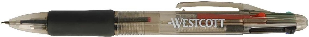 WESTCOTT VARIETY 4-Farben-Kugelschreiber 1.0 mm Mehrfarbig