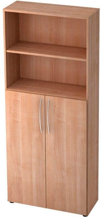 HAMMERBACHER Regalschrank 4770, V4770/N/N/BM nussbaum