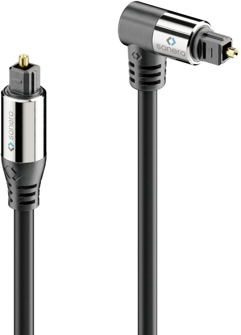 Sonero Optisches Audio Kabel 1x90° 5,0m