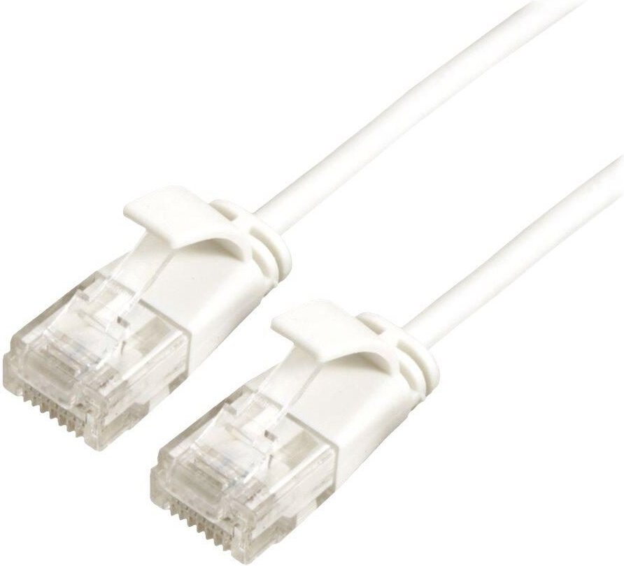 Roline Patch-Kabel RJ-45 (M) zu RJ-45 (M) 30 cm UTP CAT 6a weiß (21.15.0979)