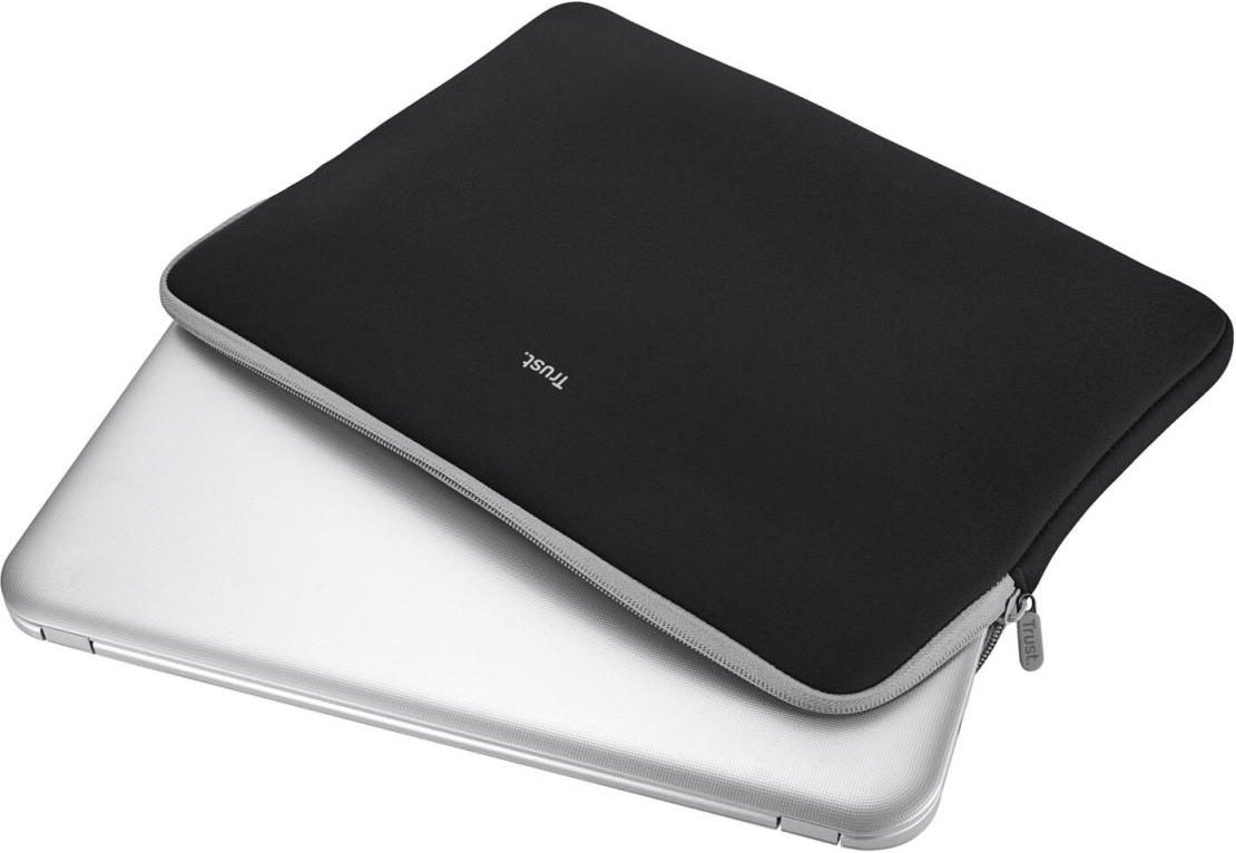 Trust Primo Weiche Hülle für 15,6-Zoll Laptops - Schwarz