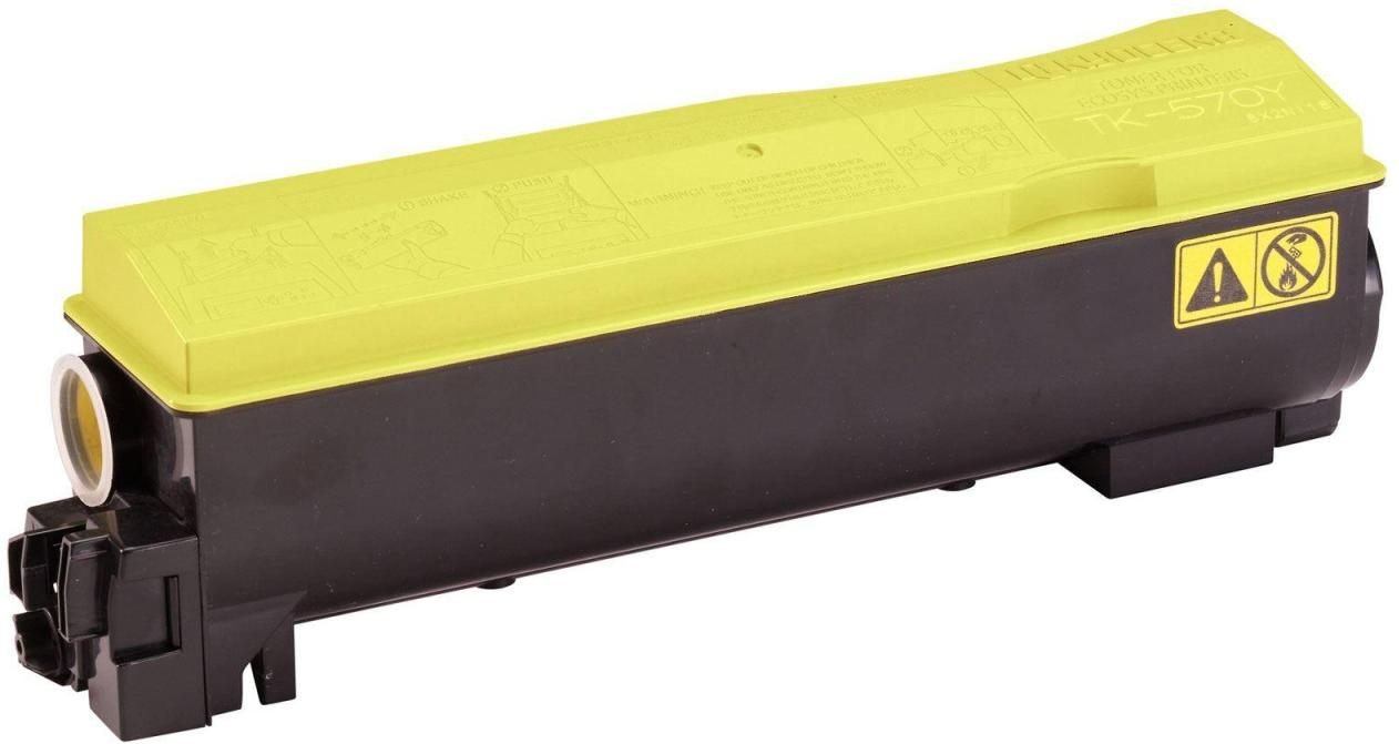 Kyocera Original TK-570Y Toner gelb 12.000 Seiten (1T02HGAEU0) für ECOSYS P7035cdn, FS-C5400DN