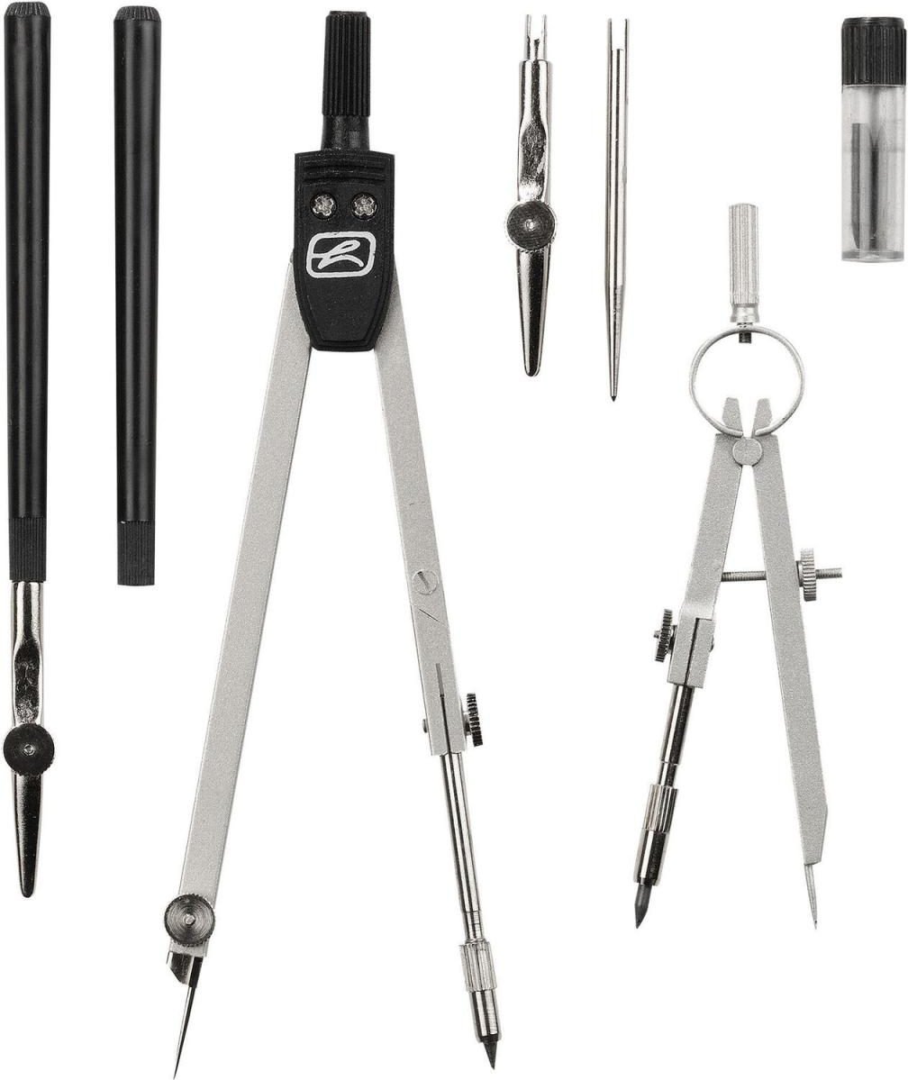 Thumbnail - herlitz Zirkel-Set schwarz, silber