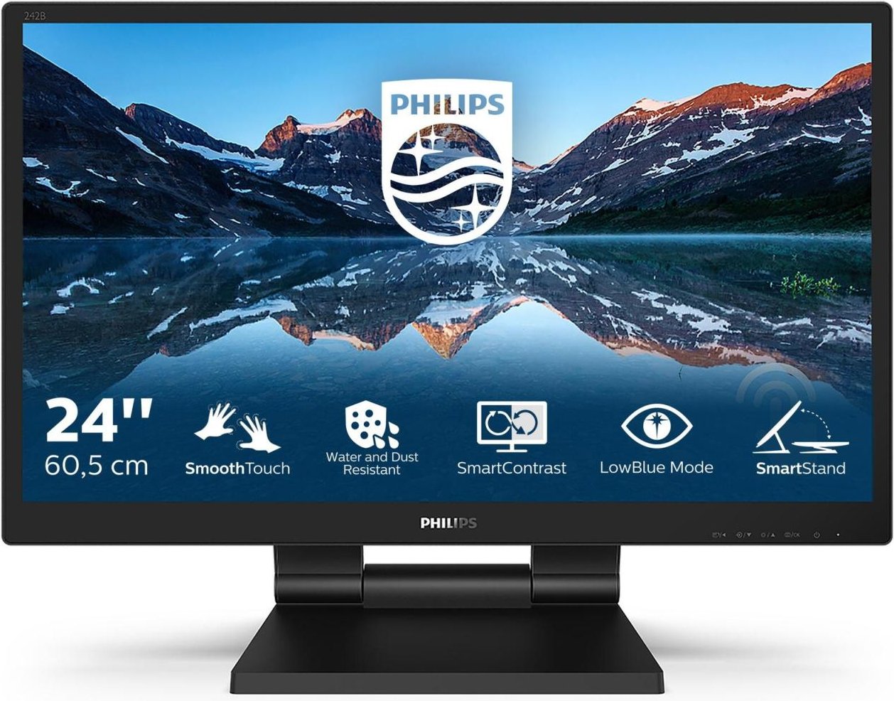 Philips 242B9T Touch-Monitor 60,5 cm (23,8 Zoll)