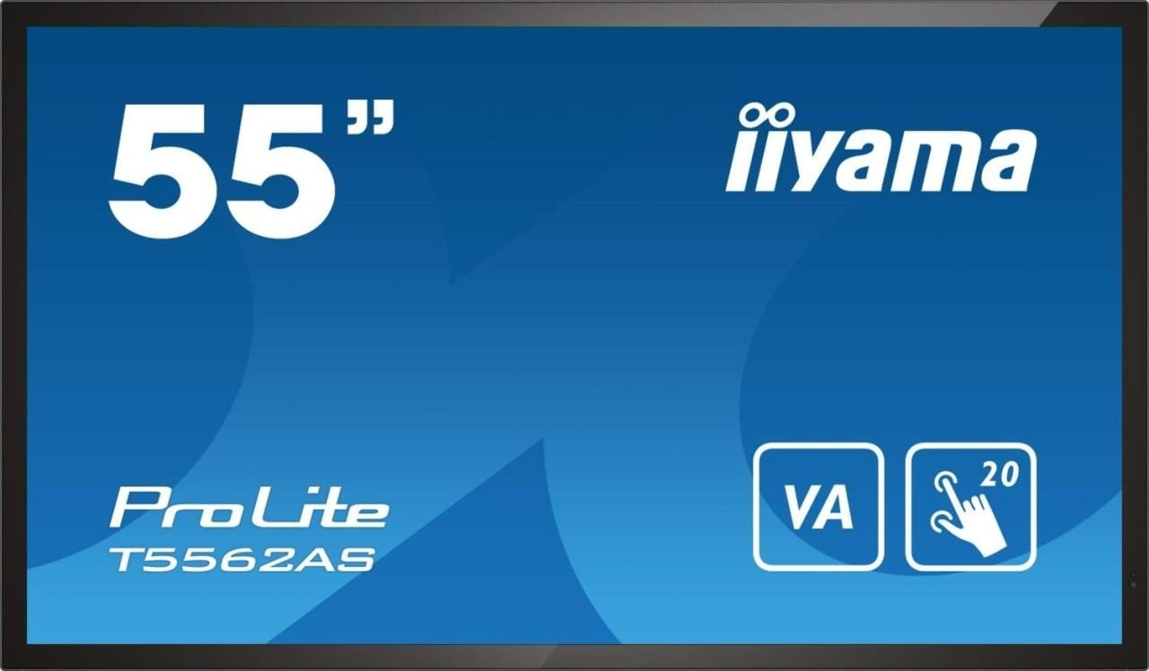 Thumbnail - iiyama PROLITE T5562AS-B1 interaktiv Signage Display 138,8 cm (54,6 Zoll)