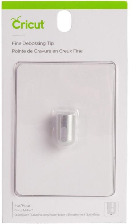 Cricut Ersatz-Tiefprägungsspitze für Schneideplotter silber
