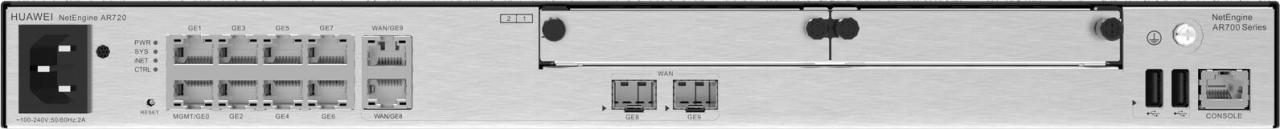 Huawei eKit Gateway AR720 8x 1GbE LAN + 2x GbE Combo WAN