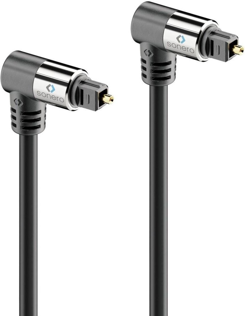 Thumbnail - Sonero Optisches Audio Kabel 2x90° 1,5m