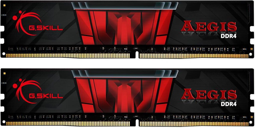 G.Skill Aegis DIMM Kit 16GB,(2x8GB) DDR4-3200, CL16-18-18-38