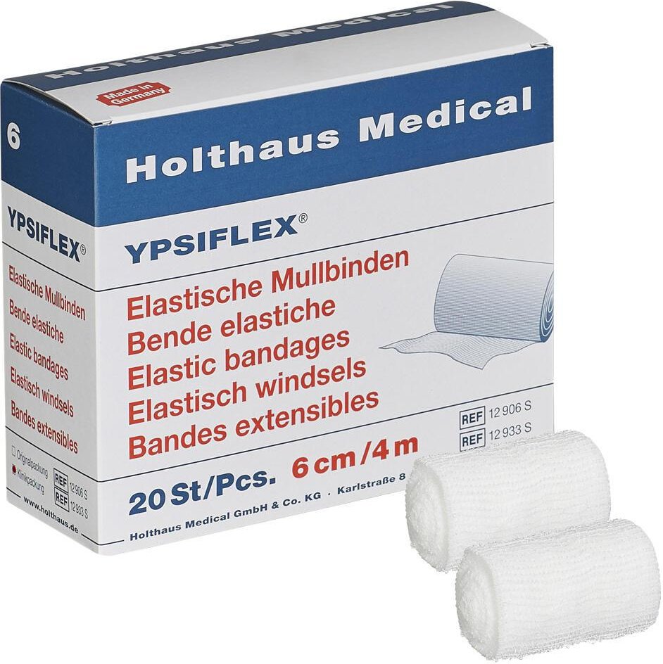 Holthaus Medical Mullbinden 6 cm x 4 m weiß