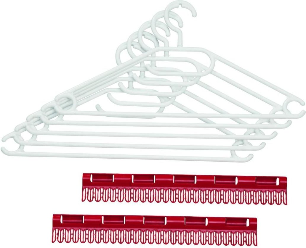 LEIFHEIT Kleiderbügel weiß