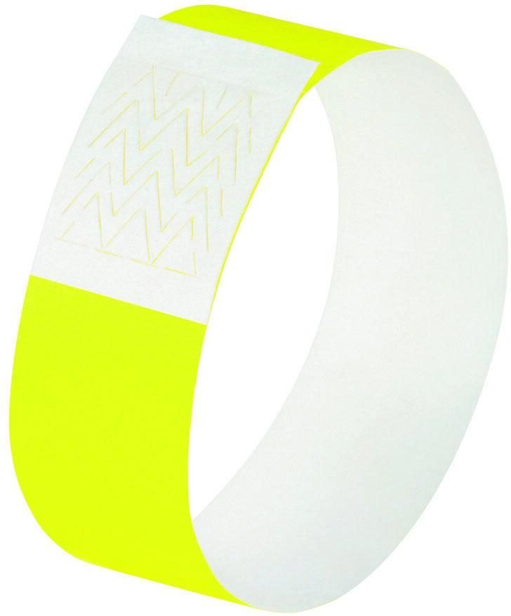 SIGEL Eintrittsbänder neon gelb