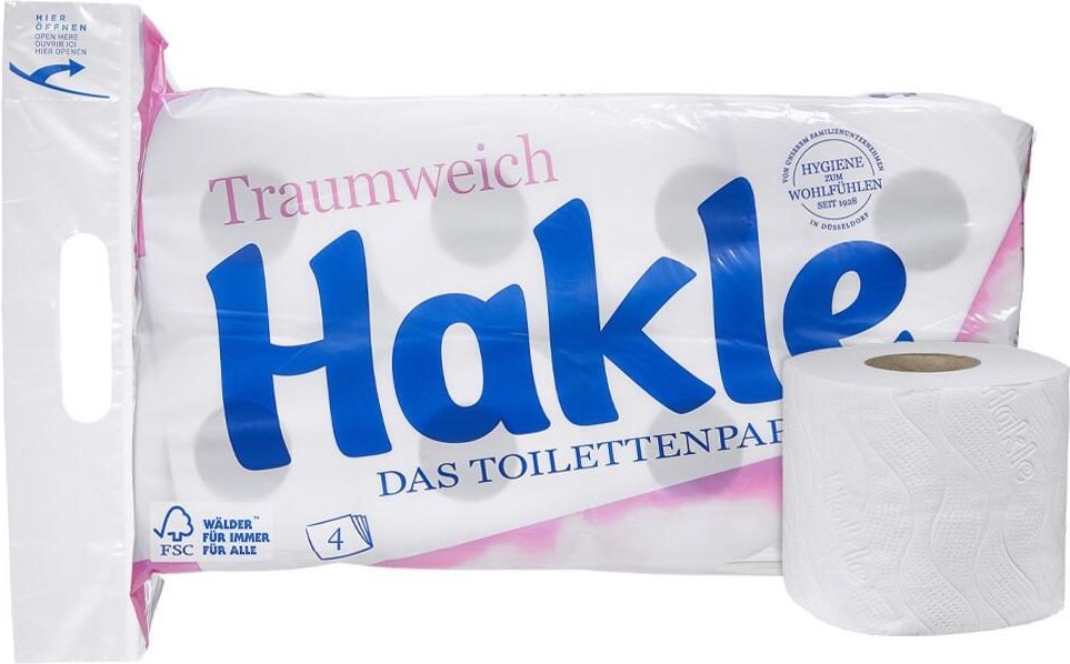Thumbnail - Hakle Toilettenpapier TRAUMWEICH 4-lagig