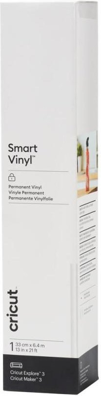 Cricut Vinylfolie permanent 33 cm x 6.4 m weiß