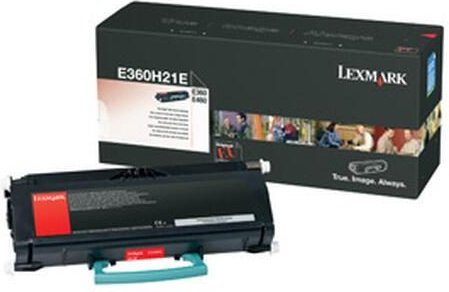 Lexmark Original Toner Standard Variante - E360 schwarz 9000 Seiten (E360H21E)
