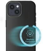 Thumbnail - 4Smarts Silikon Case für Apple iPhone 15 schwarz MagSafe-kompatibel