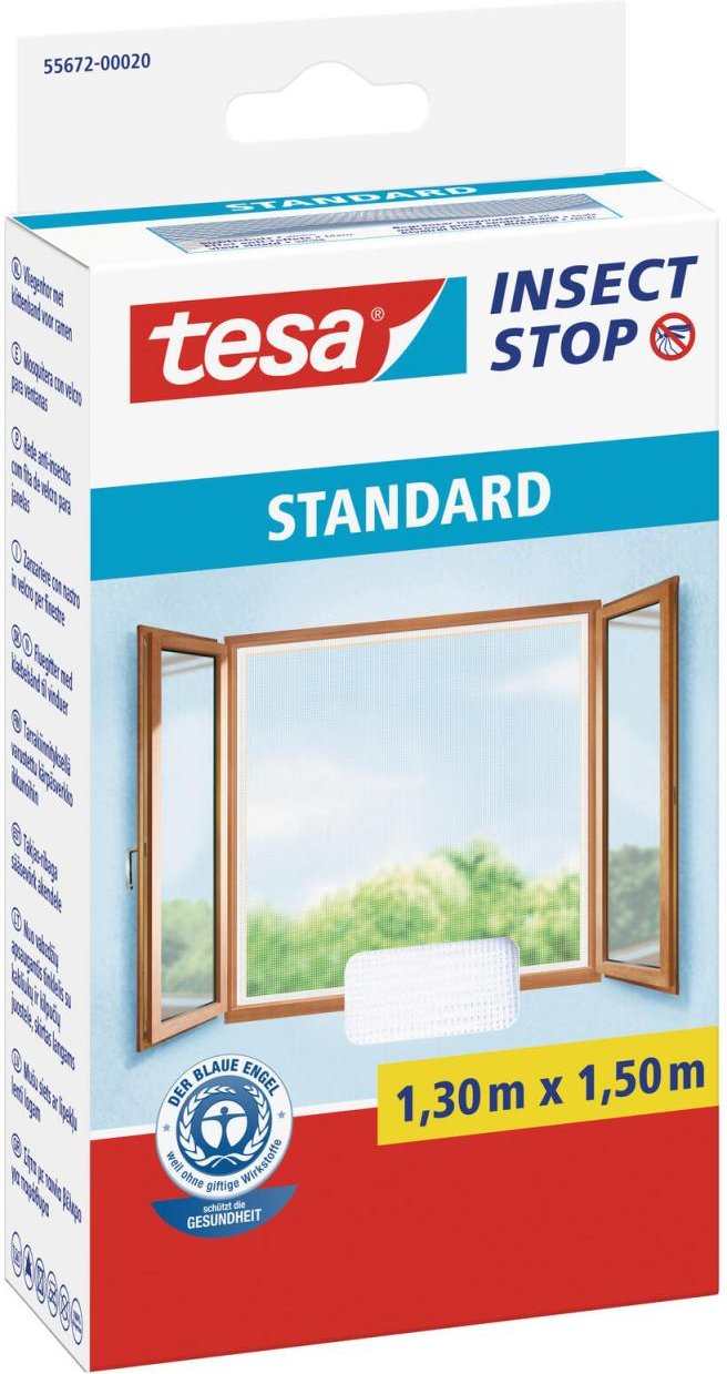Thumbnail - tesa Fliegengitter Insect Stop STANDARD weiß 1,3 x 1,5 m
