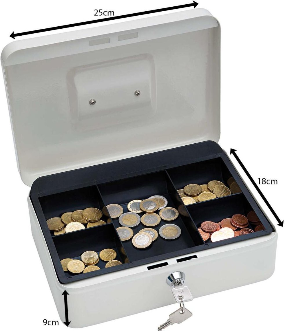 Thumbnail - WEDO Geldkassette Größe 3 weiß