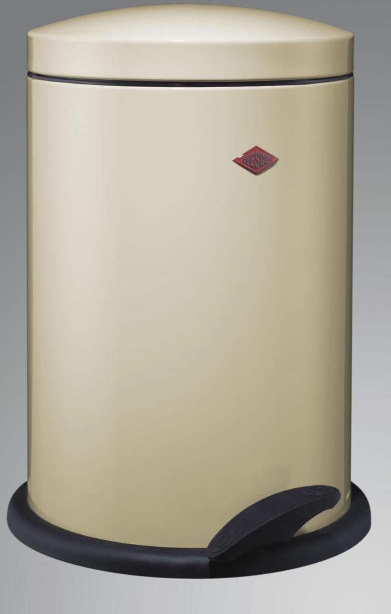 WESCO Mülleimer 13,0 l mandel