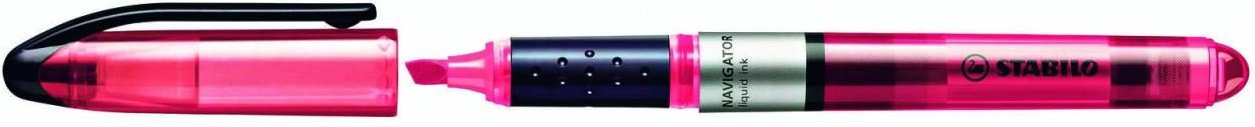 STABILO NAVIGATOR Textmarker Pink