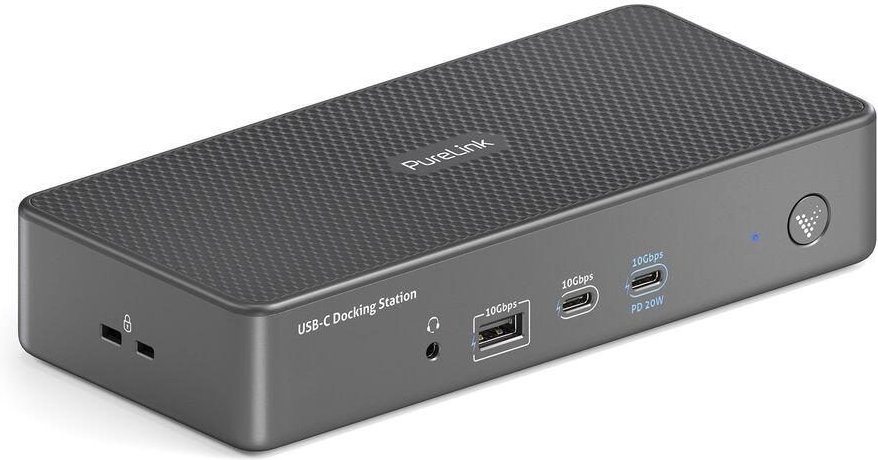 Vuelogic - USB-C Docking Station - Dual Screen DisplayLink ready - 4K Unterstützung