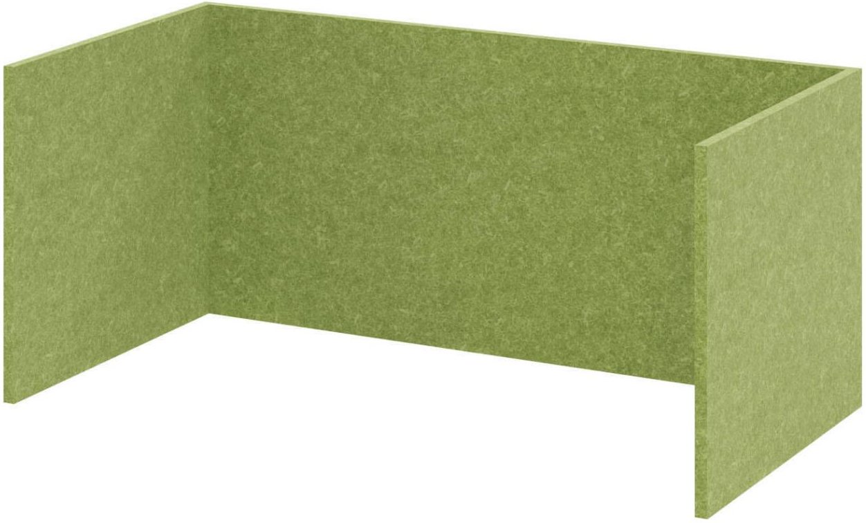 HAMMERBACHER FlexWall Akustikrückwand Vlies grün