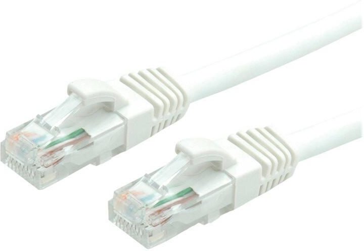 Thumbnail - VALUE - Patch-Kabel - RJ-45 (M) bis RJ-45 (M) - 50 cm - UTP CAT 6 weiss