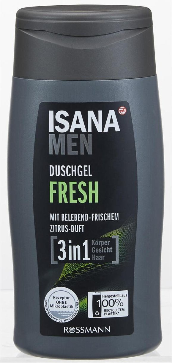 ISANA MEN 3 in 1 Fresh Duschgel 300 ml