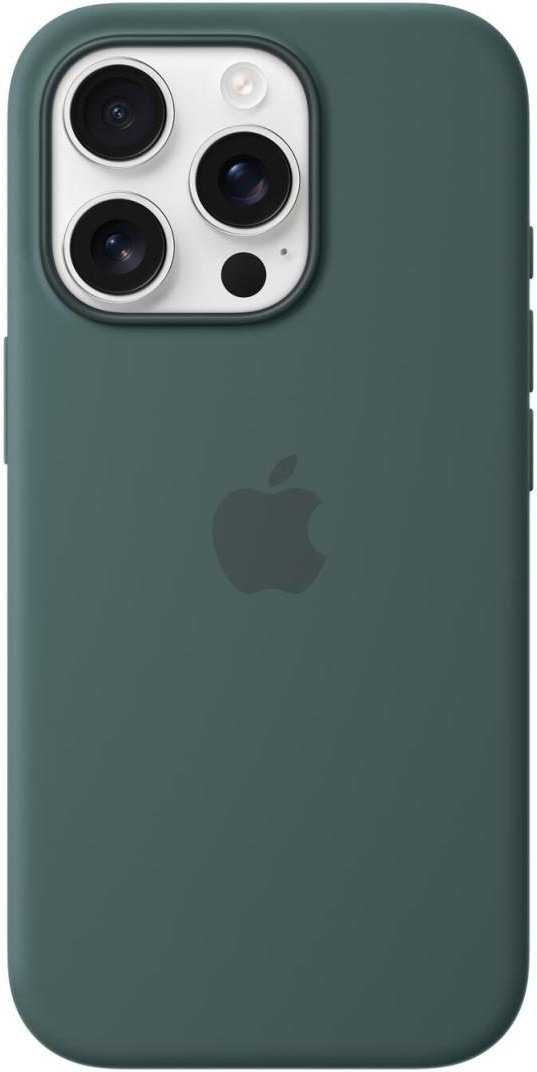 Thumbnail - Apple Silikon Case iPhone 16 Pro mit MagSafe (seegrün)