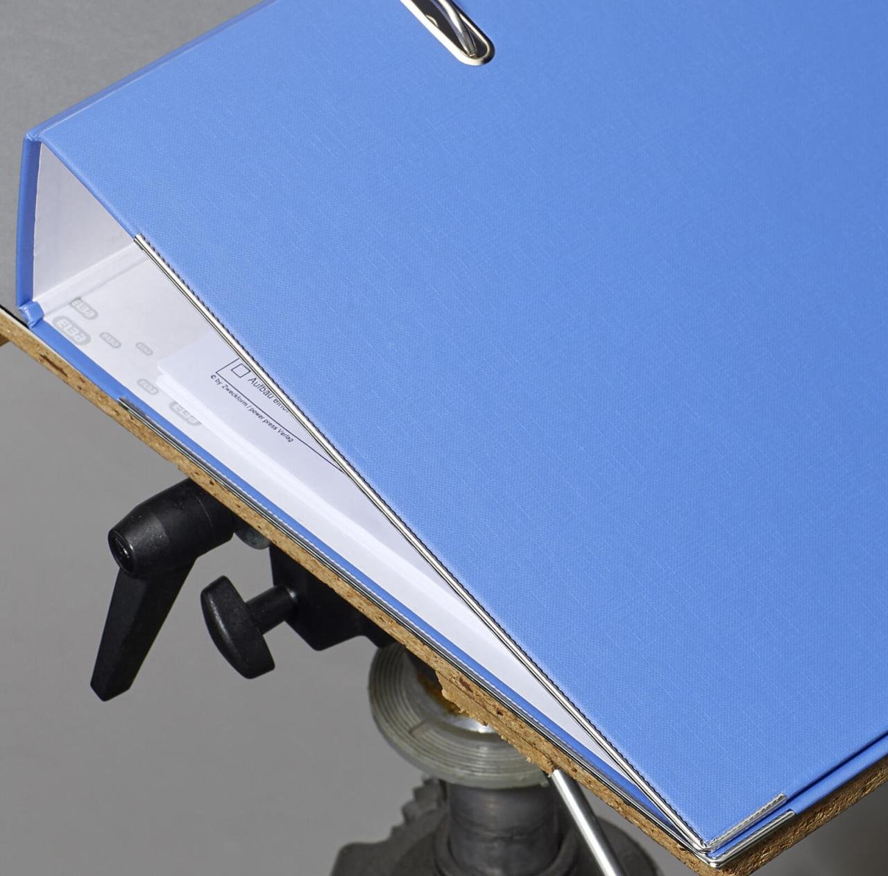 Thumbnail - ELBA Ordner Rückenbreite 8 cm DIN A4 Kunststoff hellblau